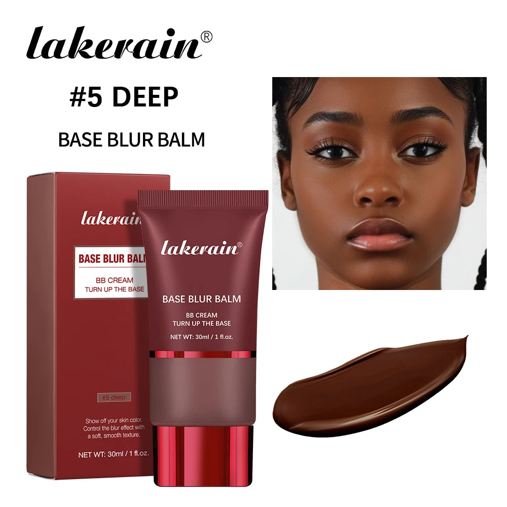 Surnelia Soft-Focus: Matte Blur Balm & Foundation Base