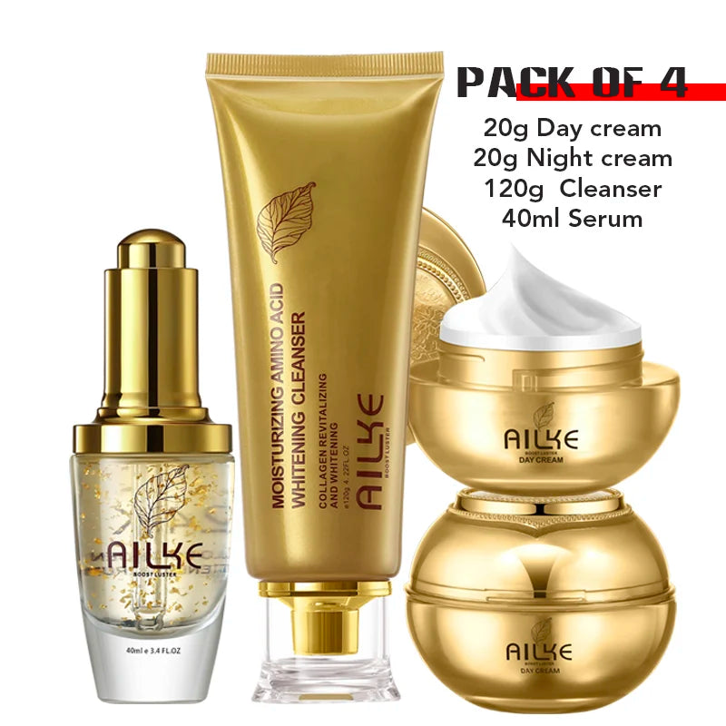 AILKE Collagen Face Care Set – Hydrating & Even Skin Tone
