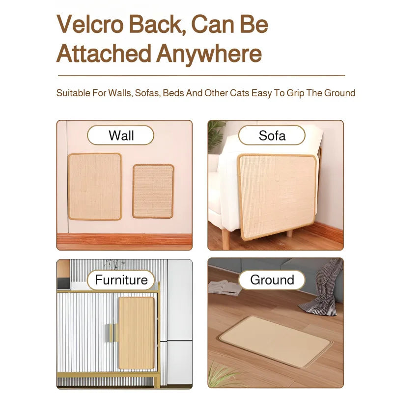 SofaGuard: Multi-Function Sisal Scratching Mat
