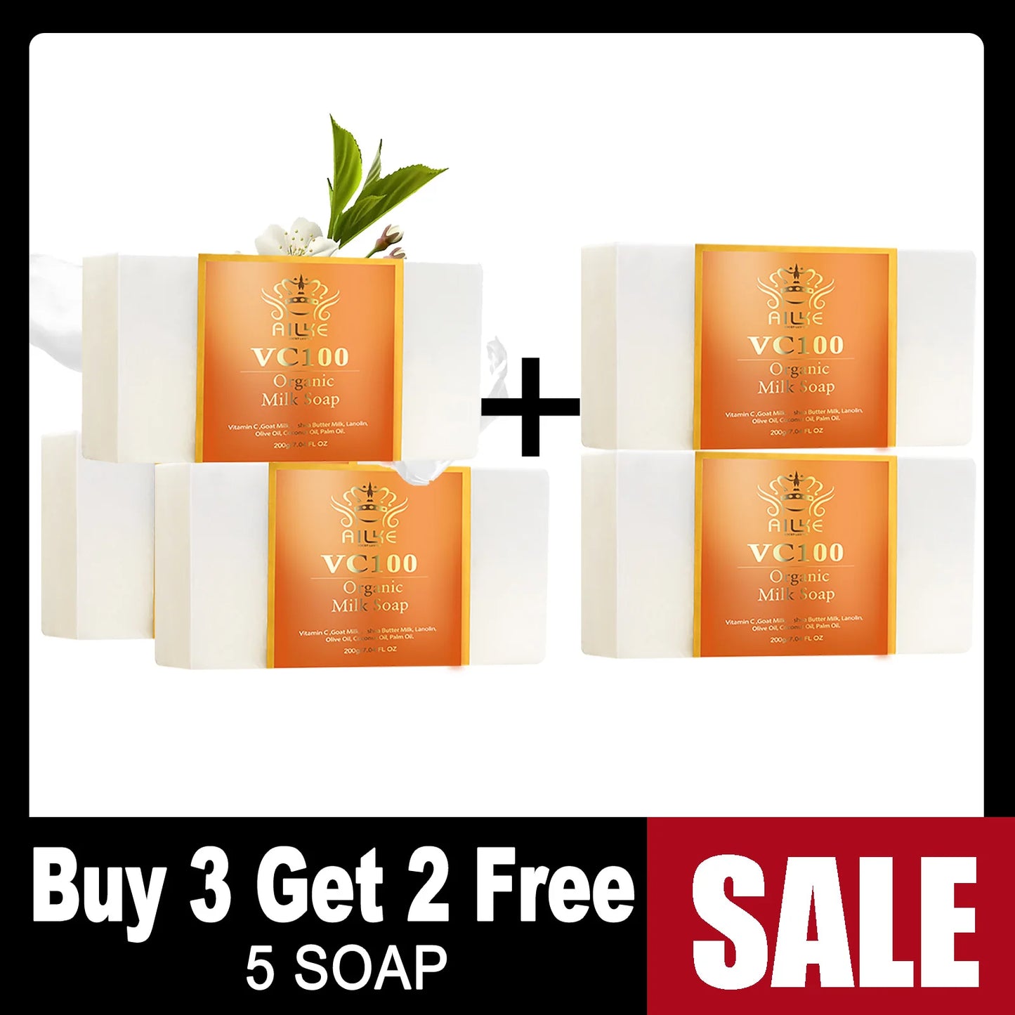 AILKE Vitamin C Skin Care Set – Collagen & Vitamin E Hydrating Care