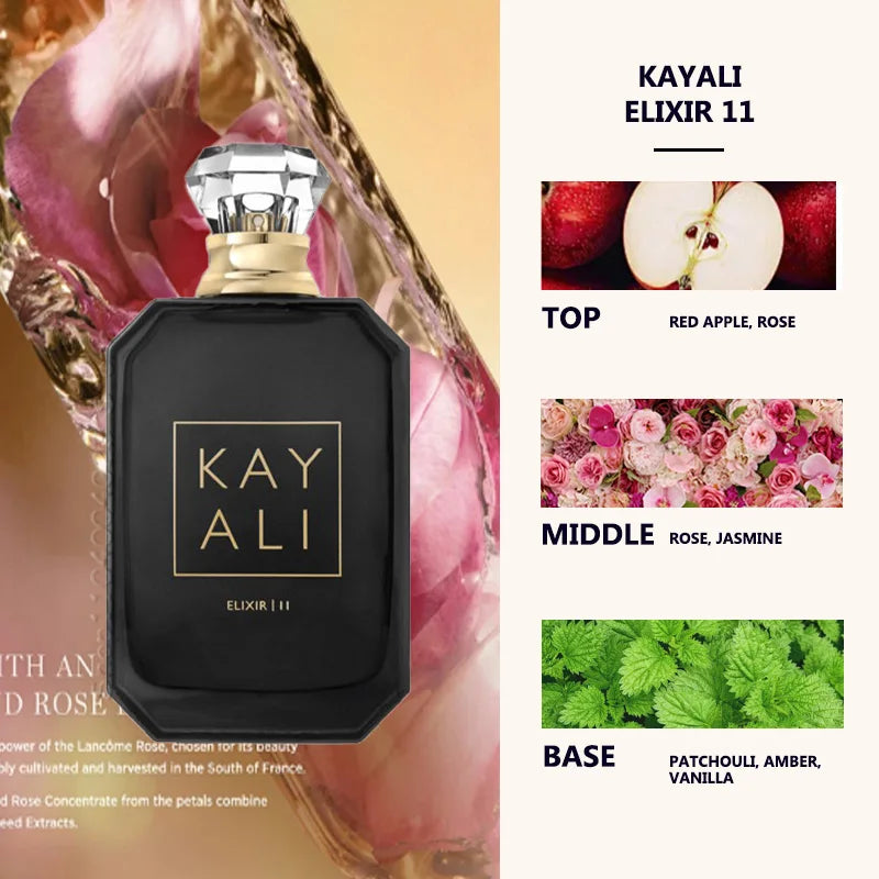 KAYALI Eau de Parfum – Sweet Fruity Floral Woody Fragrance (100ml, Unisex)