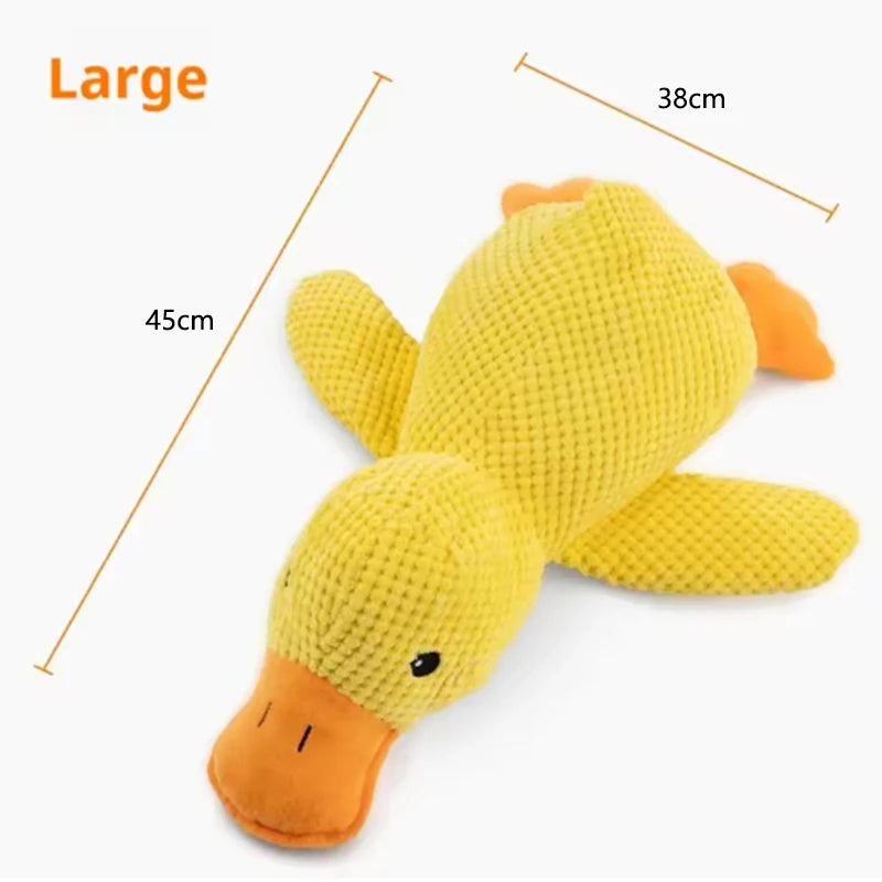 DuckieBuddy: Soft Plush Comfort Toy for Pets