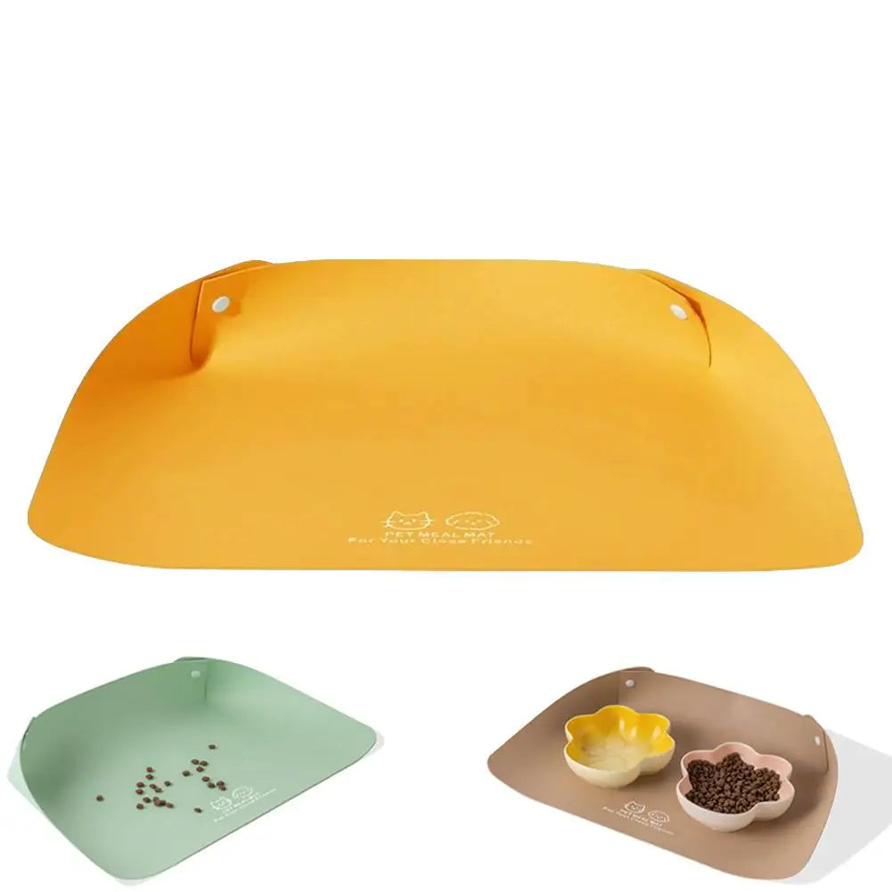 CleanFloor: Non-Slip Waterproof Pet Feeding Mat