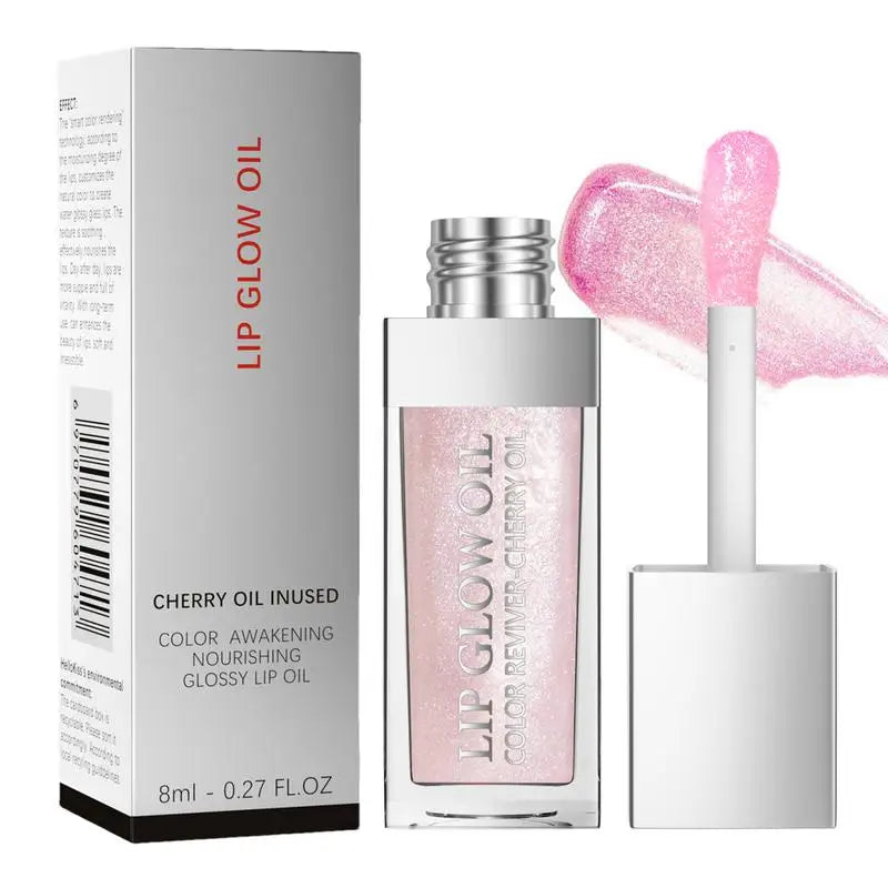Color Changing Crystal Jelly Lip Oil – Moisturizing & Nourishing