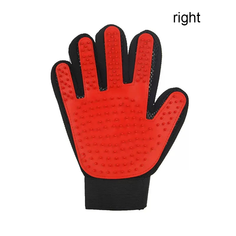 MassageGlove: Gentle Pet Grooming & Deshedding Mitt