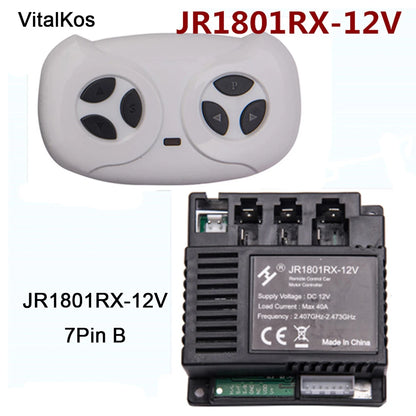 JR1630RX 12V / JR-RX-12V Remote Control and Receiver (Optional) Of Children's Electric Car Bluetooth Ride On Car Parts