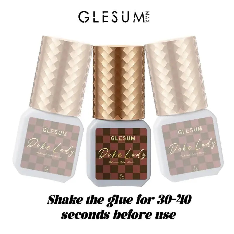 Glesum Eyelash Extension Glue – Fast Dry Latex-Free Adhesive