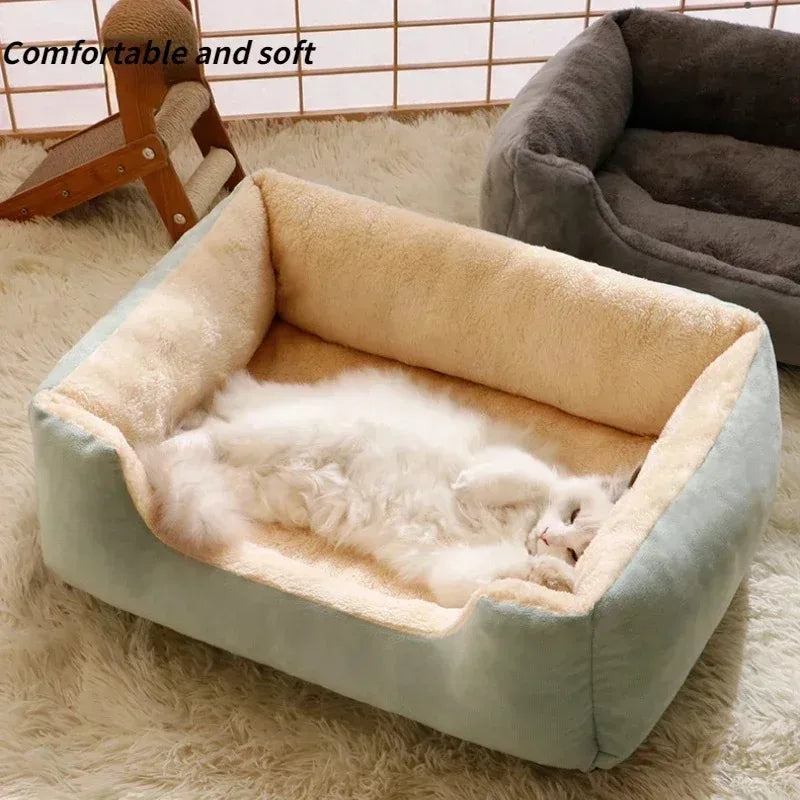 CozyCave: Warm Winter Pet Bed & House