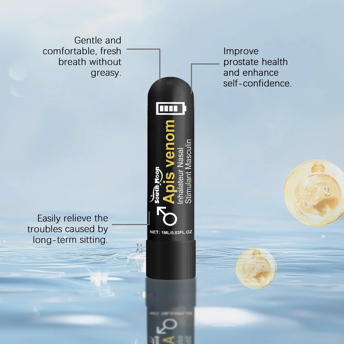 FreshBreath: Daily Revitalizing Nasal Stick for Men