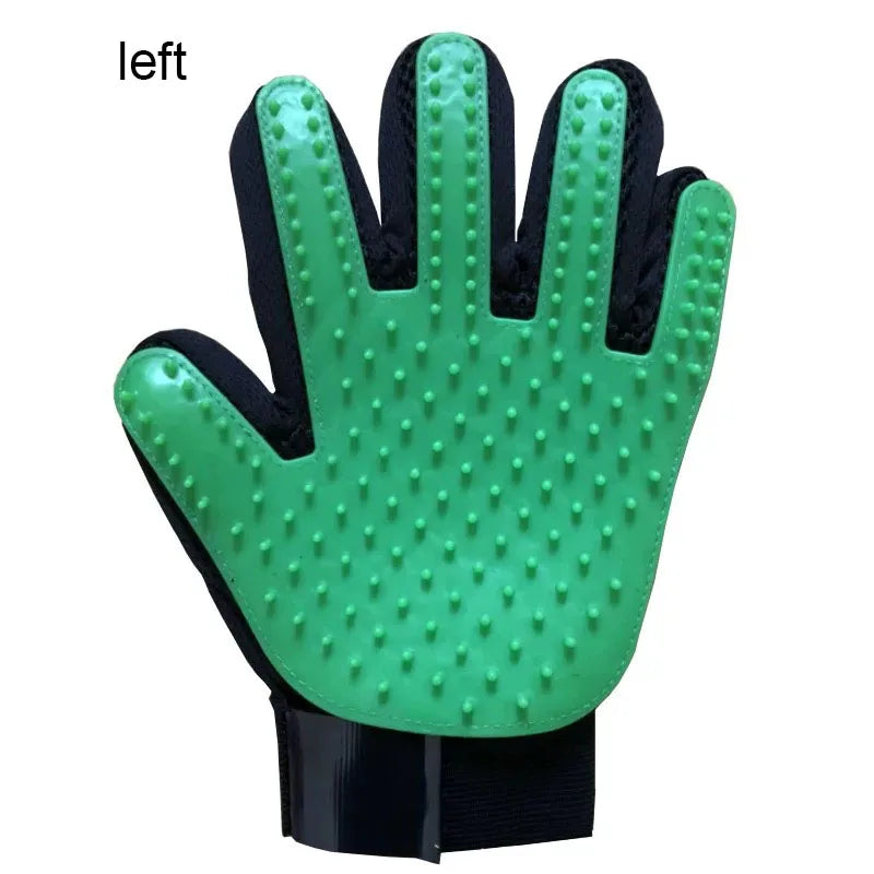 MassageGlove: Gentle Pet Grooming & Deshedding Mitt