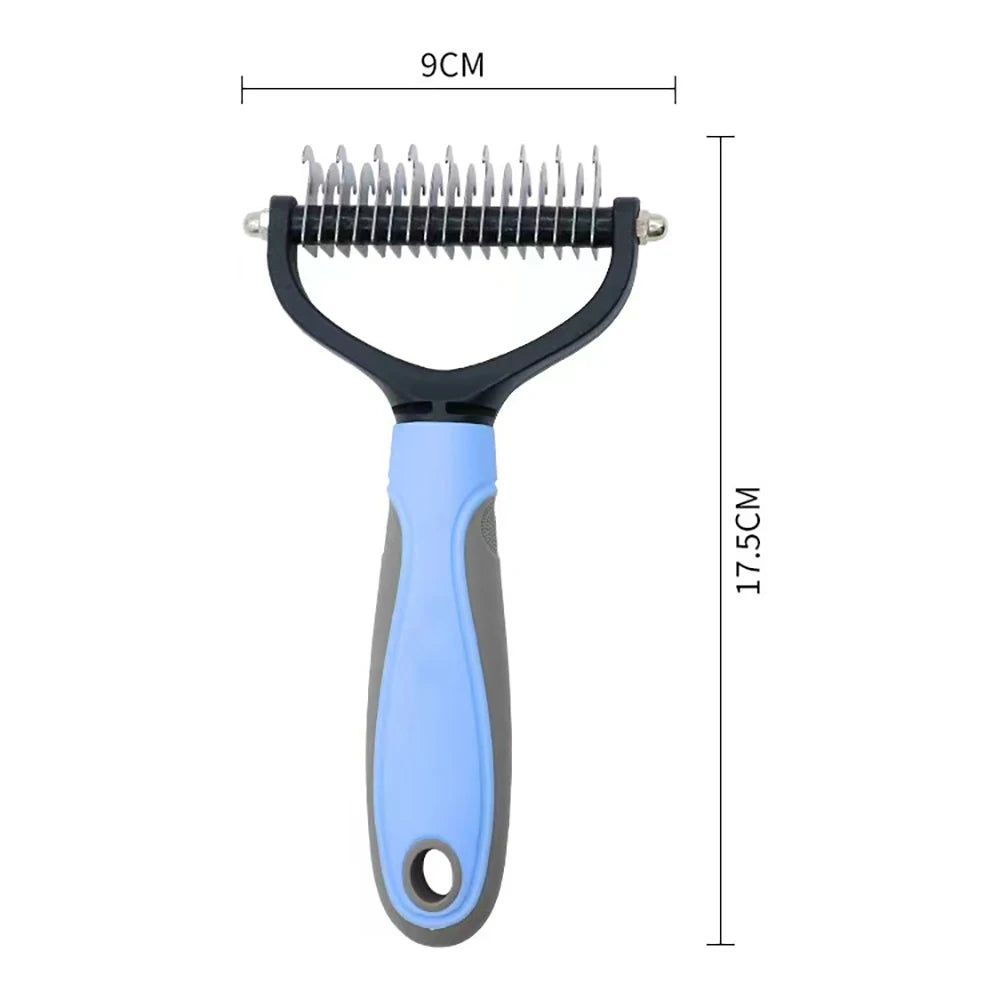 DetanglePro: Double-Sided Stainless Steel Knotting Comb