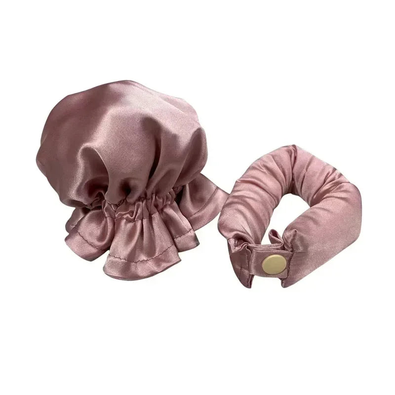 Heatless Silk Curling Headband – No Heat Hair Curlers Set