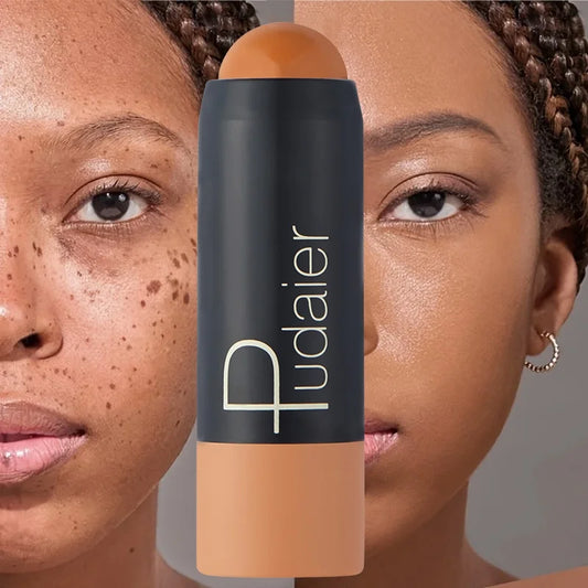 2-in-1 Foundation & Concealer Stick – Full Coverage Waterproof