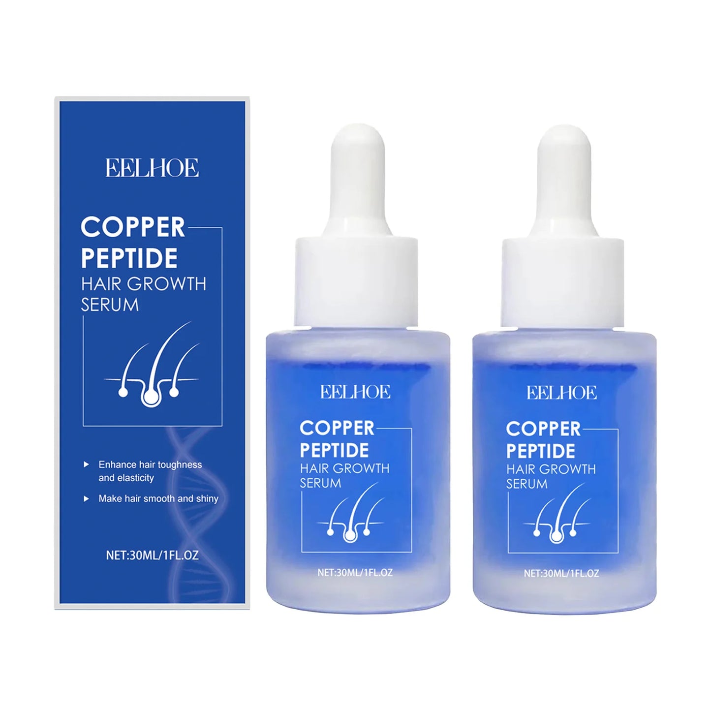 EELHOE Copper Peptide Hair Growth Serum (30ml)