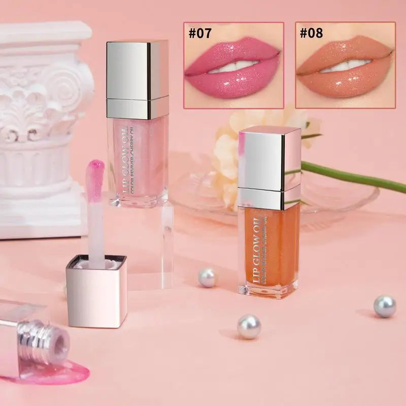 Color Changing Crystal Jelly Lip Oil – Moisturizing & Nourishing