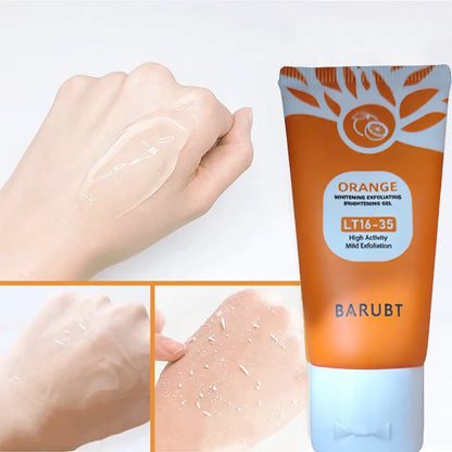 Orange Exfoliating Gel – Facial & Body Scrub 50g