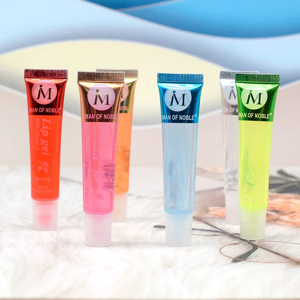 6-Piece Fruity Lip Gloss Set – Hydrating & Glossy