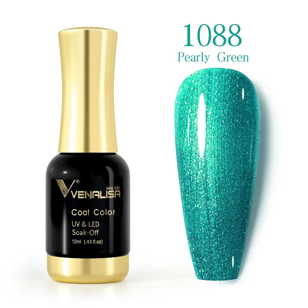 VENALISA Gel Nail Polish Set – 120 Colors UV/LED Soak Off 12ml