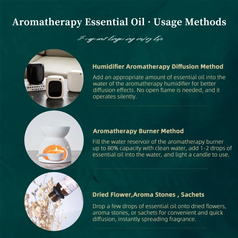 Essential Oil Blend for Diffuser – Natural Aromatherapy Fragrance (500ml)