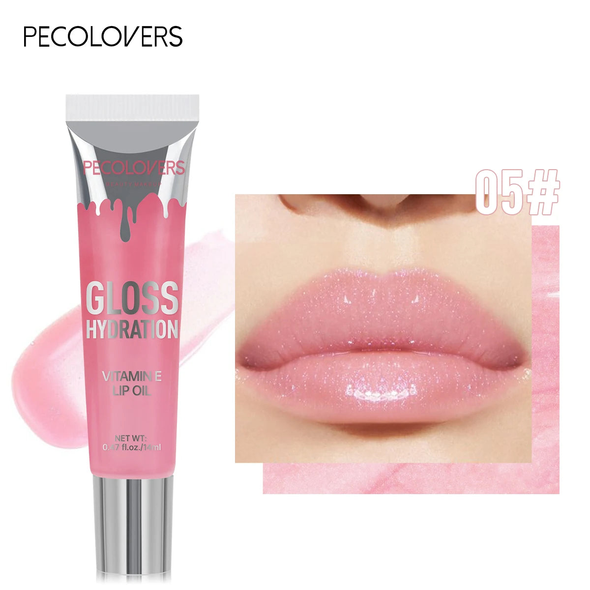 Crystal Jelly Lip Oil – Moisturizing Glossy Lip Care