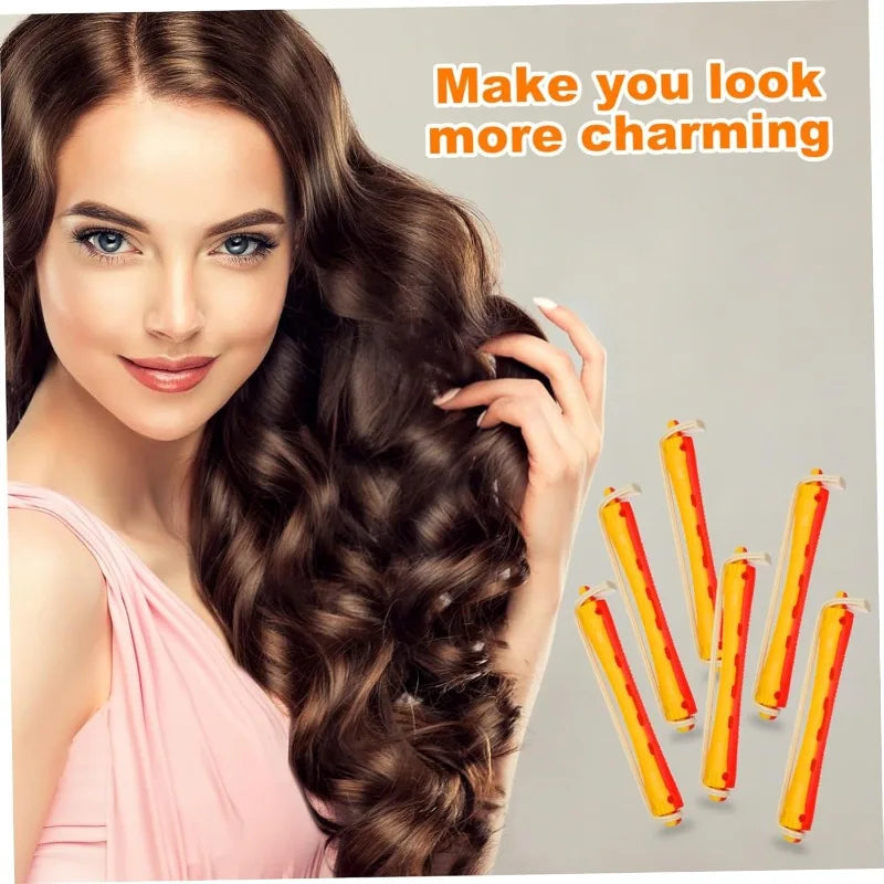 WANMEI Heatless Hair Curlers – Soft Flexi Rod Styling Set