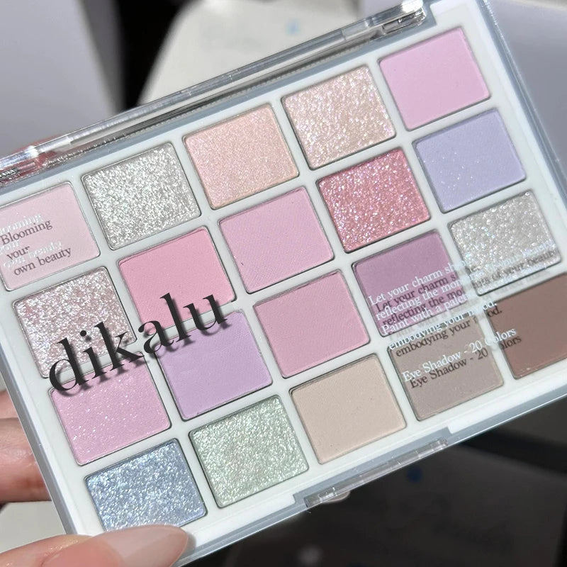 Surnelia Soft-Tone: 20-Color Low Saturation Eyeshadow Palette