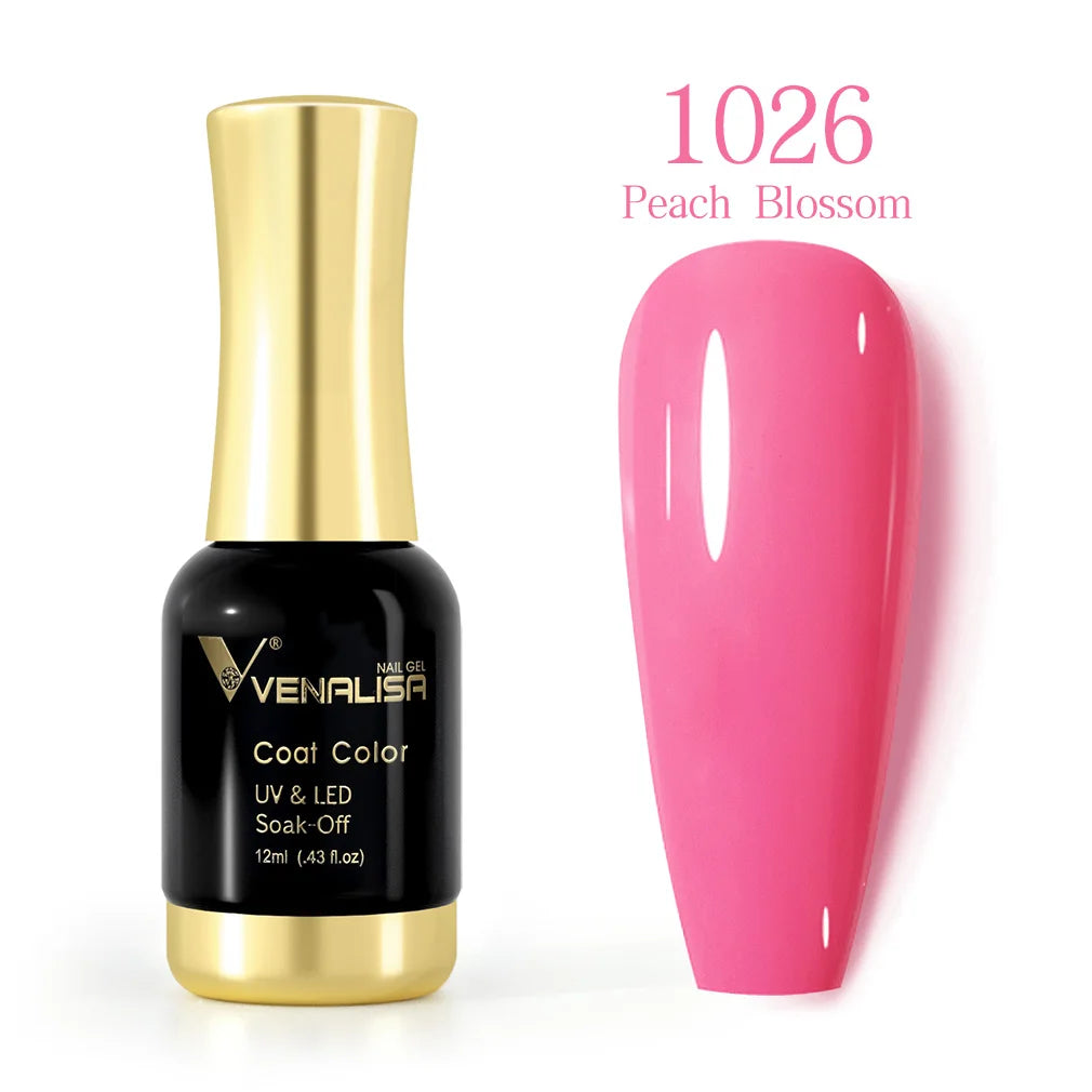 VENALISA Gel Nail Polish Set – 120 Colors UV/LED Soak Off 12ml