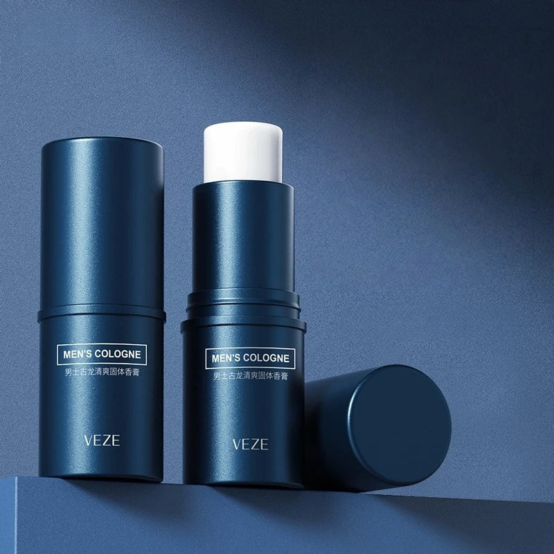 Fanzhen Men’s Solid Perfume Stick – Fresh Portable Travel Fragrance