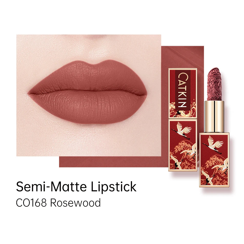 CATKIN Hydrating Matte Lipstick – Creamy, Long-Lasting Satin Finish
