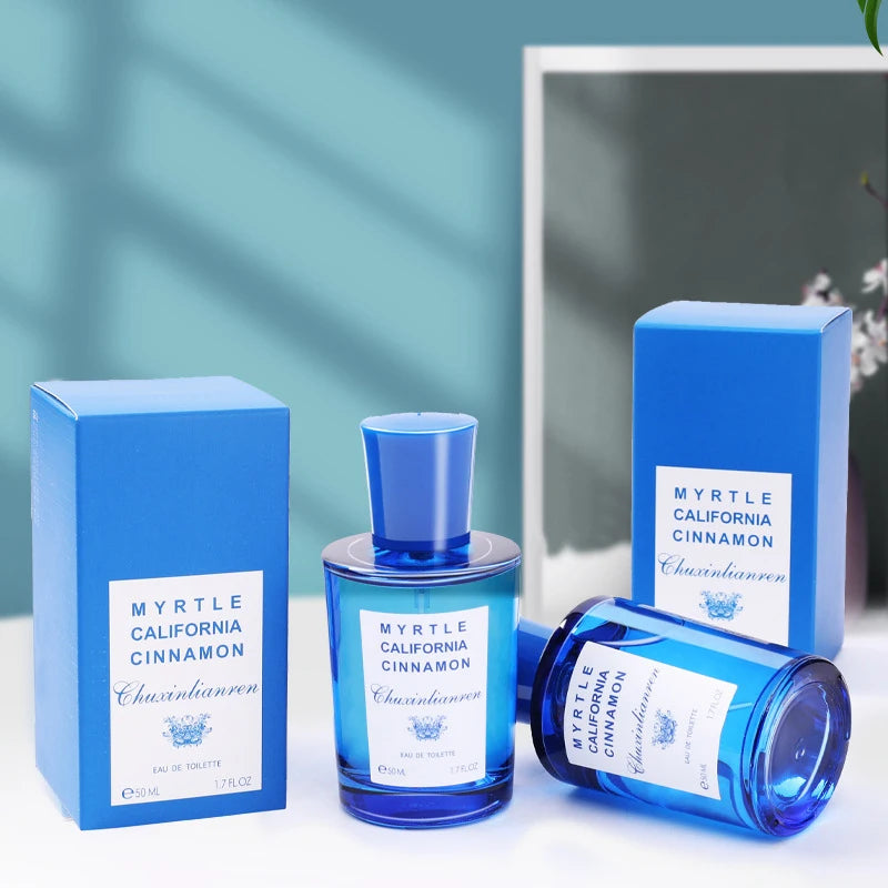 Luxury Blue Eau de Parfum – Mediterranean Fresh Woody Fruity Fragrance (Unisex)