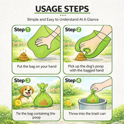 EcoWaste: 300pcs Leak-Proof Dog Poop Bags