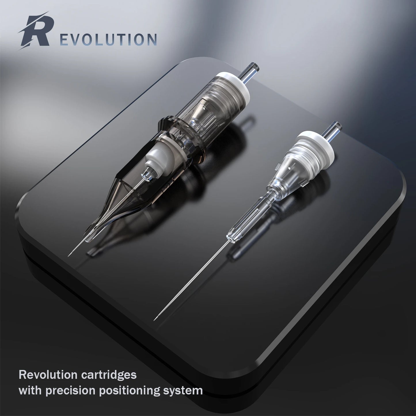 EZ Revolution Pro-Cartridges: 50pcs Professional Tattoo & PMU Needles