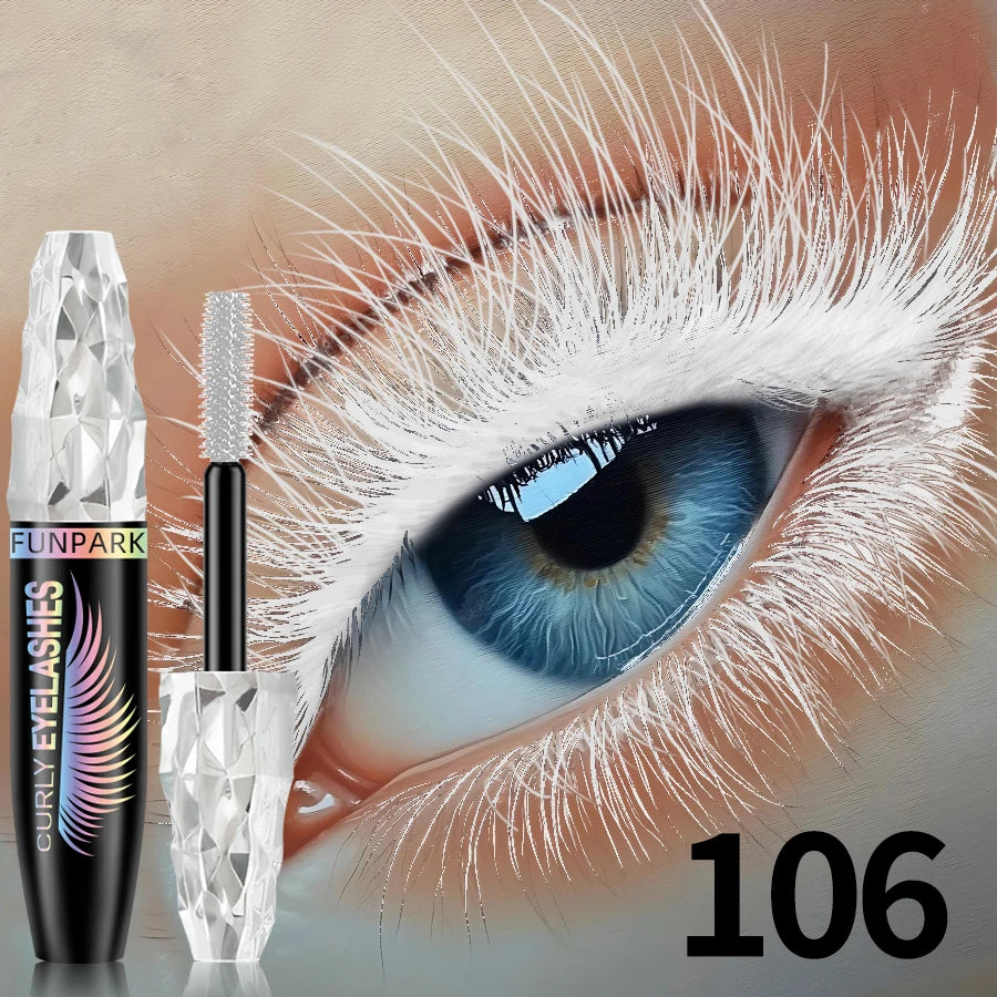 9-Color Waterproof Mascara – Lengthening & Volumizing Formula