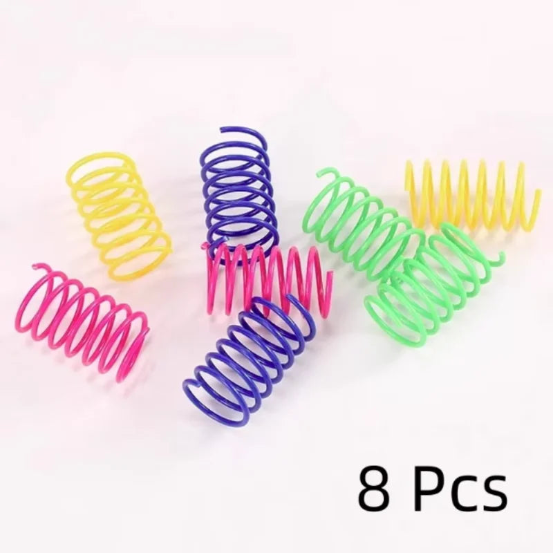 SpringyJump: Colorful Interactive Cat Springs