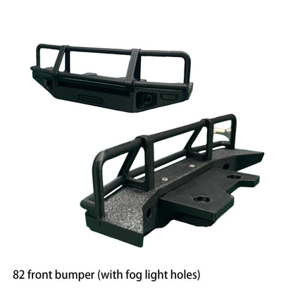 Durable 82 front bumper \ 80 roof rack \ rear bumper DIY Parts for MN1/12 MN82 MN-82 Truck 1:12 RC Car model Upgrade Accessories