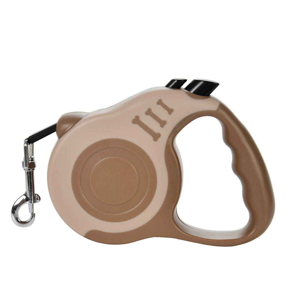 FlexiSafe: Heavy-Duty Retractable Dog Leash (3m / 5m)