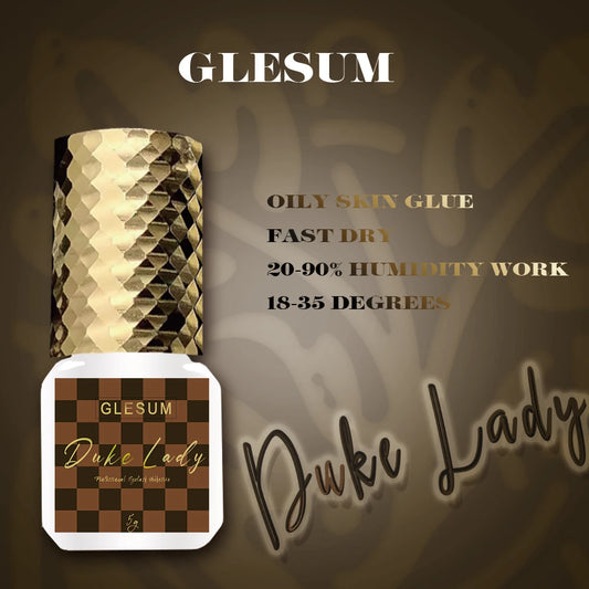Glesum Eyelash Extension Glue – Fast Dry Latex-Free Adhesive