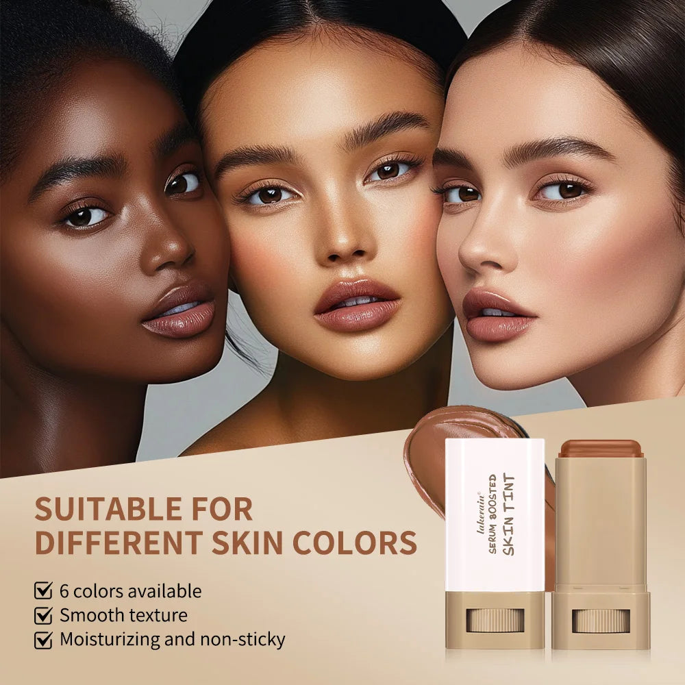 Skin Tint Foundation Stick – High Coverage Travel Makeup Stick