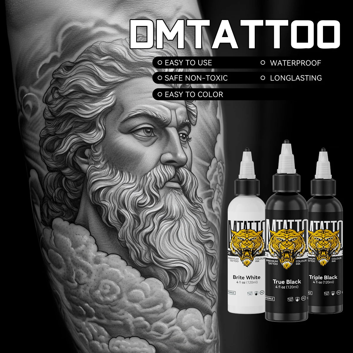 Surnelia Pro-Ink: Professional Tattoo & PMU Pigment (120ml)