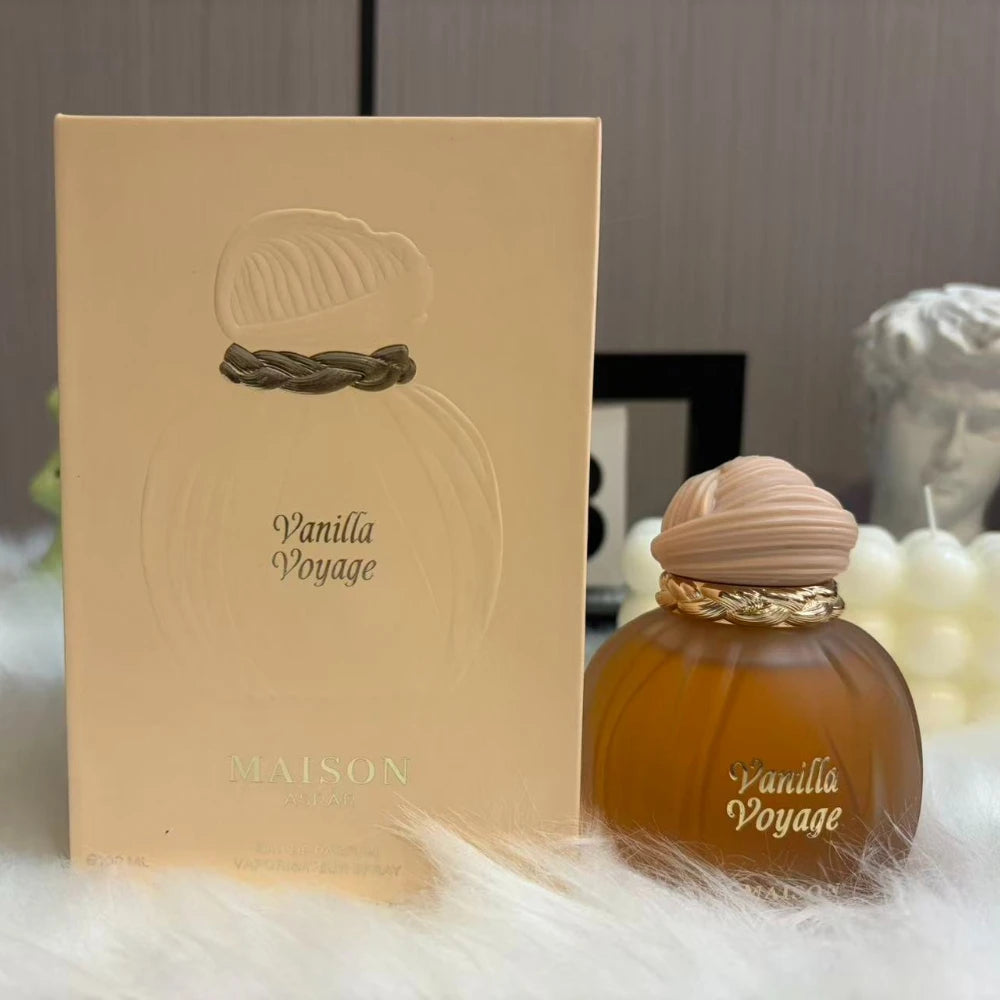 A MAISON ASRAR Eau de Parfum – Vanilla Caramel Gourmand Unisex Fragrance (100ml)
