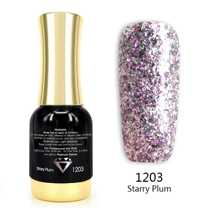 VENALISA Gel Nail Polish Set – 120 Colors UV/LED Soak Off 12ml