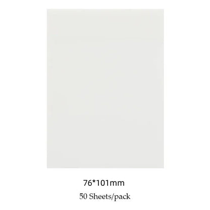 ClearNotes: 50-Sheet Transparent Waterproof Pads
