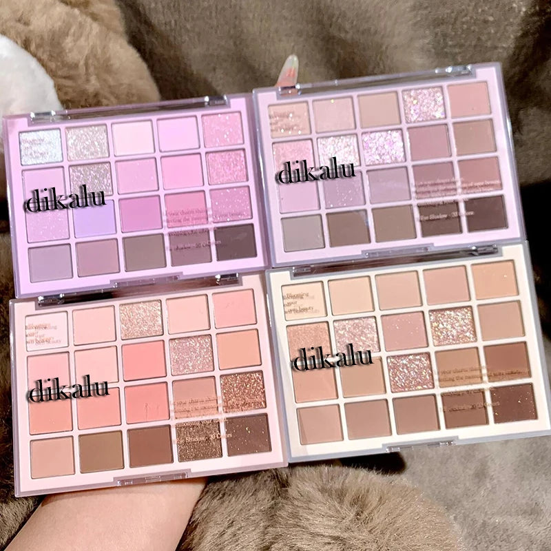 Surnelia Soft-Tone: 20-Color Low Saturation Eyeshadow Palette