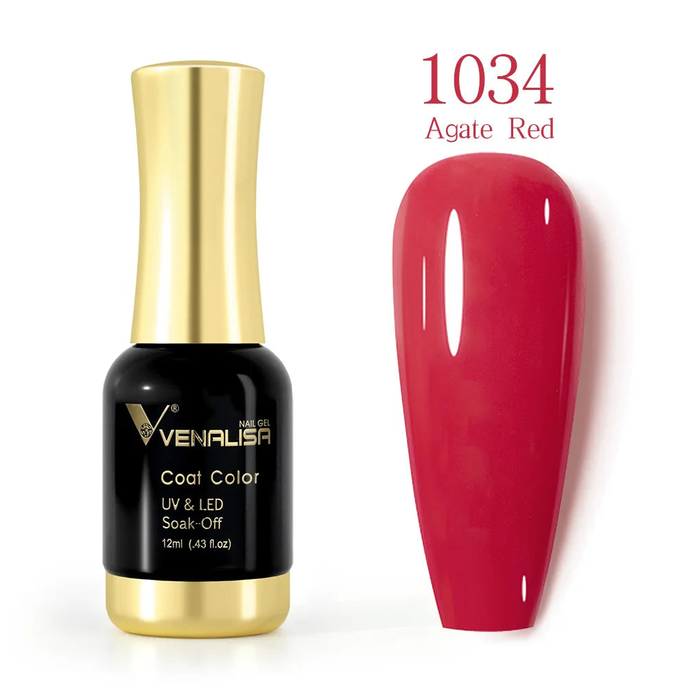 VENALISA Gel Nail Polish Set – 120 Colors UV/LED Soak Off 12ml