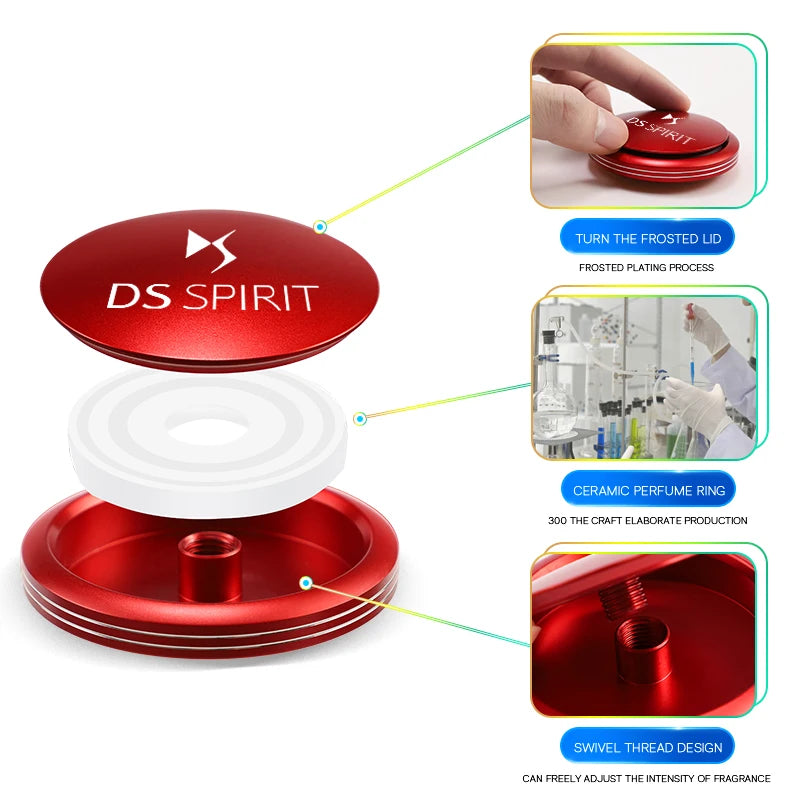 DS Spirit Car Solid Perfume – High-Grade Aromatherapy Car Decoration