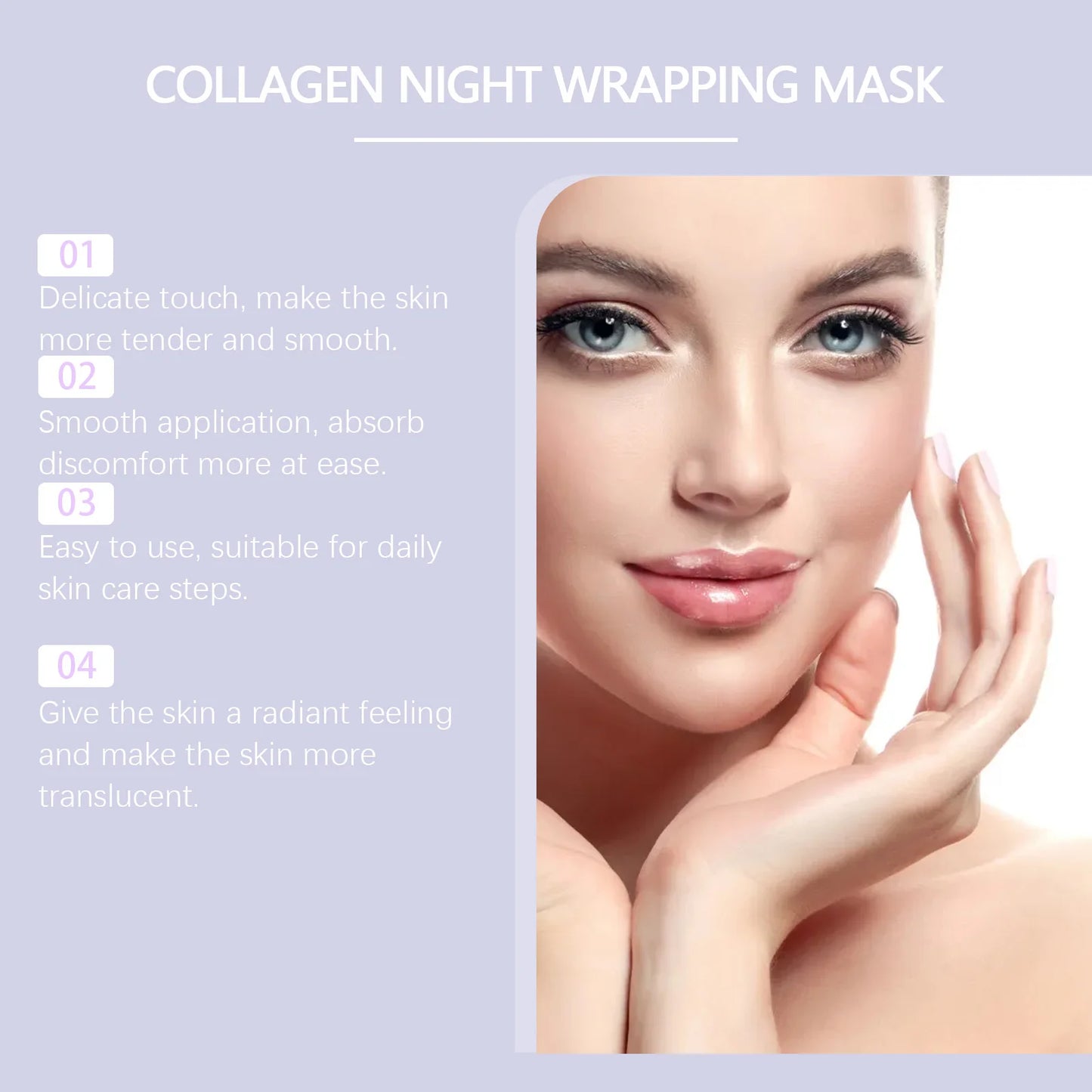 Korean Collagen Peel-Off Face Mask – Pore Cleansing & Firming Care