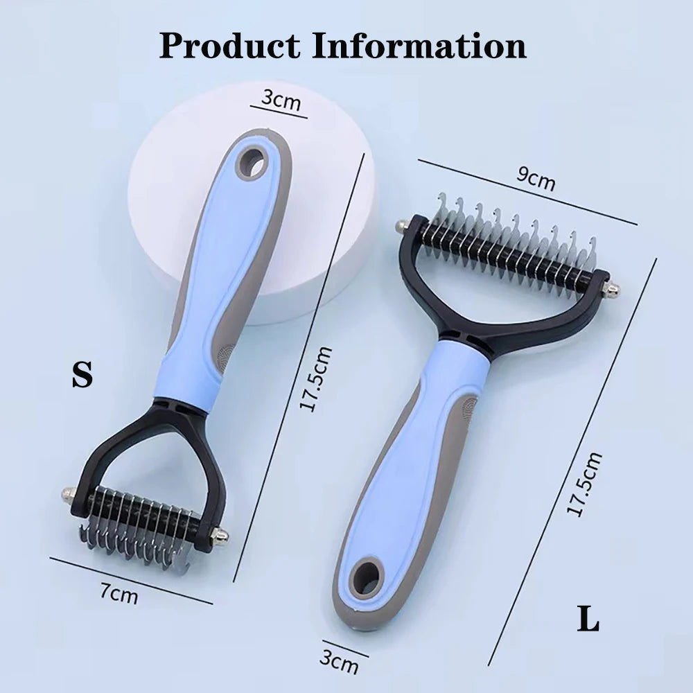 DetanglePro: Double-Sided Stainless Steel Knotting Comb