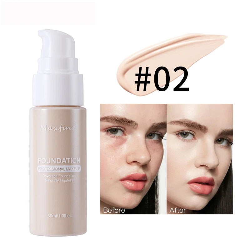 Liquid Foundation Concealer – Waterproof & Long Lasting