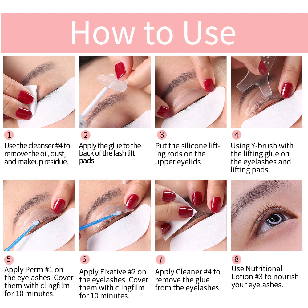 ICONSIGN Professional Lash Lift & Perm Kit – Salon-Quality Results