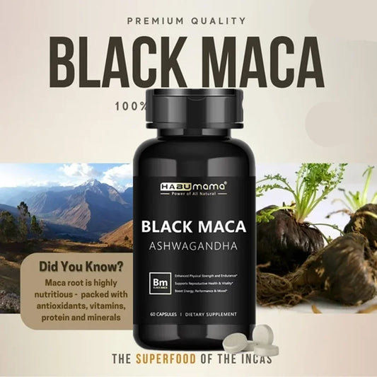 VitalRoot: Organic Maca & Ashwagandha Energy & Endurance Blend
